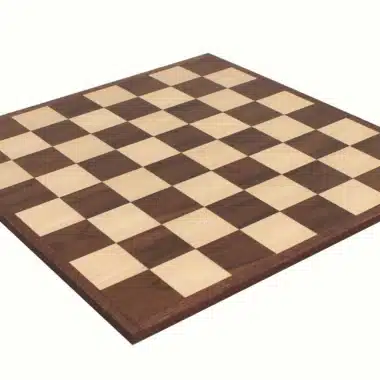 Ensemble "Classic VII" Echiquier et Jeu d'Echecs en Bois de Rose Doré