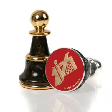 Staunton Fantasy XL Set Schachbrett aus grünem Ahornholz & Schachspiel aus Messing und Holz mit Gold- und Silberbeschichtung – Bild 17
