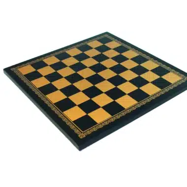 Set Napoleon Russlandfeldzug II Schachspiel aus Kunstharz und Schachbrett aus Kunstleder Schwarz – Bild 22