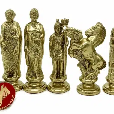 Metallschachspiel Julius Cäsar – Bild 5