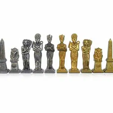 Jeu d'Echecs en Métal "Egypte"