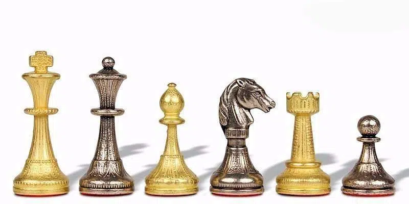 Jeu d'Echecs en Métal "Mignon Flower"