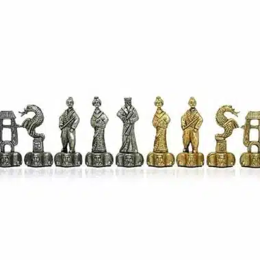 Jeu d'Echecs en Métal "Samouraï"