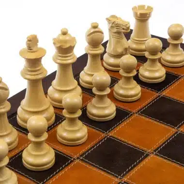 Schachspiel Staunton aus Rosenholz – Bild 5