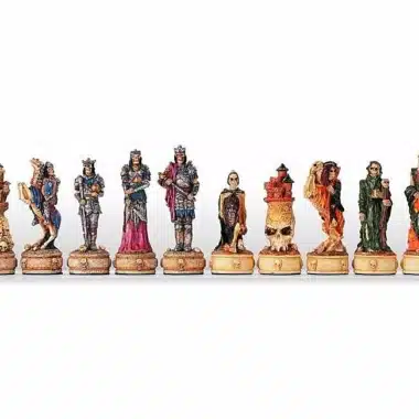 Jeu d'Echecs en Résine "Zombie"