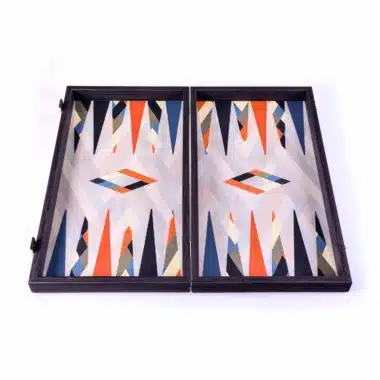 Backgammon Mehrfarbig Abstrakt