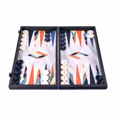 Alternative view of Backgammon Mehrfarbig Abstrakt