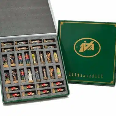 Jeu d'Echecs en Résine "Guerre Anglo-Zouloue"