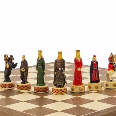 Jeu d'Echecs en Résine "Angleterre vs Ecosse"
