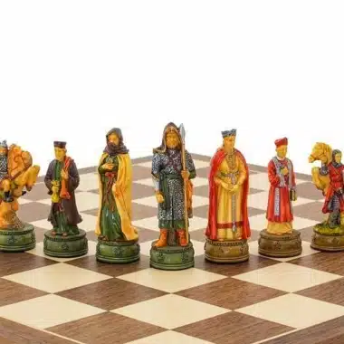 Jeu d'Echecs en Résine "Camelot "