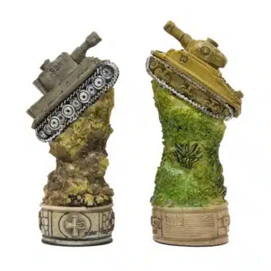 Jeu d'Echecs en Résine "Hitler vs Roosevelt"