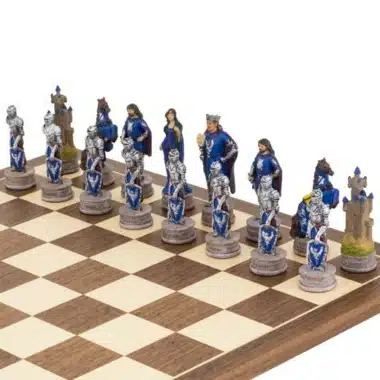 Jeu d'Echecs en Résine "Roi Arthur"