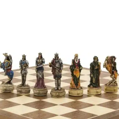 Jeu d'Echecs en Résine "Zombie"