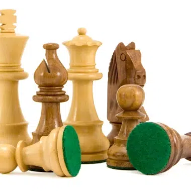 Jeu d'Échecs Staunton en Bois de Sheesham et Bois de Buis