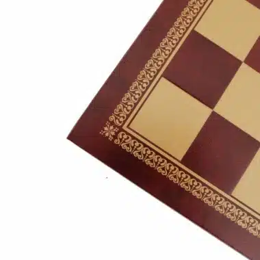Schachspiel Eroberung von Griechenland durch Rom aus Harz & Schachbrett aus Kunstleder Bordeaux und Gold – Bild 10
