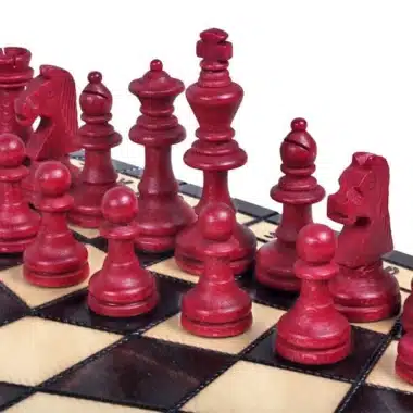 Drei-Spieler Schachspiel aus Holz – Bild 4