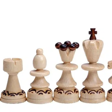 Faltbares Schachspiel aus Holz – Bild 7