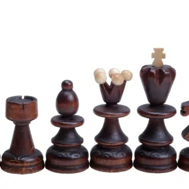 Faltbares Schachspiel aus Holz – Bild 6