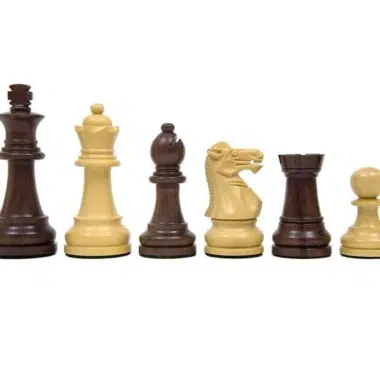 Staunton Schachspiel mit alphanumerischem Schachbrett – Bild 5