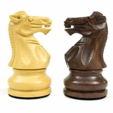 Staunton Schachspiel mit alphanumerischem Schachbrett – Bild 6