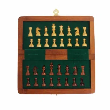 Schachspiel aus Holz und Magnetisch Staunton - 5 Größen – Bild 3