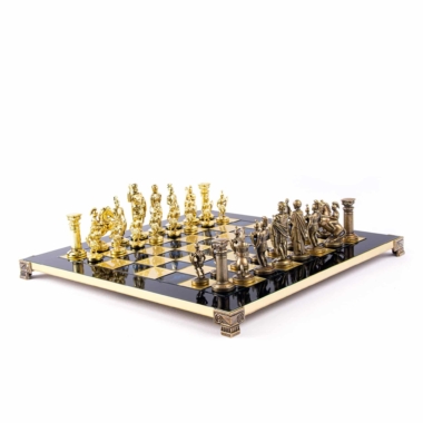 Schachspiel-Set der Griechisch-Römischen Periode aus Bronze und Gold – Bild 17