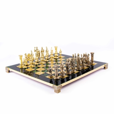 Schachspiel-Set der Griechisch-Römischen Periode aus Bronze und Gold – Bild 7