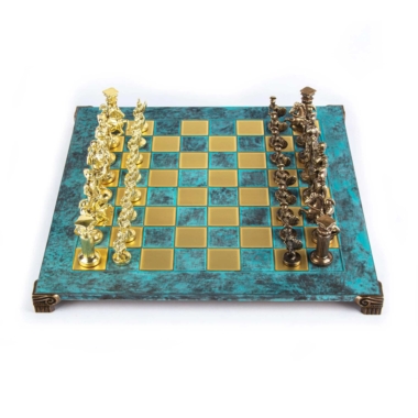 Schachspiel-Set der Griechisch-Römischen Periode aus Bronze und Gold – Bild 13