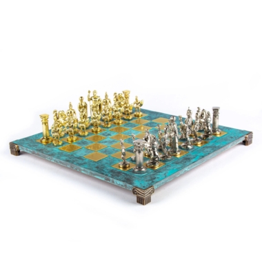 Schachspiel-Set der griechisch-römischen Periode in Silber und Gold – Bild 22