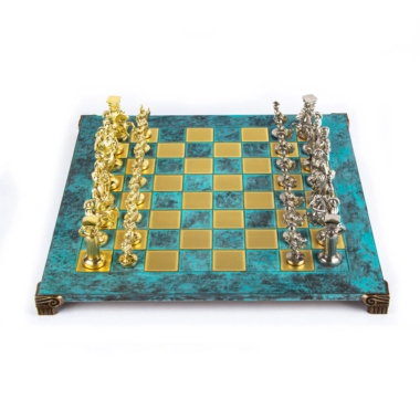 Schachspiel-Set der griechisch-römischen Periode in Silber und Gold – Bild 24