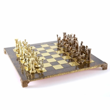 Schachspiel-Set der Griechisch-Römischen Periode aus Bronze und Gold – Bild 21