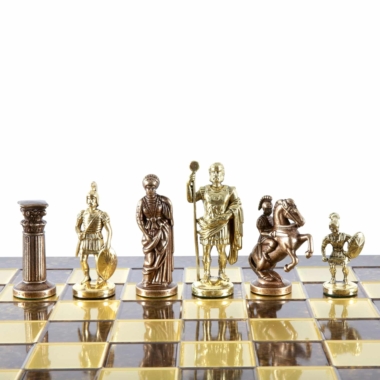 Schachspiel-Set der Griechisch-Römischen Periode aus Bronze und Gold – Bild 22