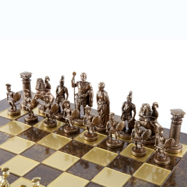 Schachspiel-Set der Griechisch-Römischen Periode aus Bronze und Gold – Bild 24
