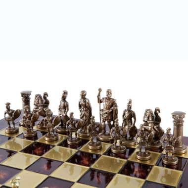Schachspiel-Set der Griechisch-Römischen Periode aus Bronze und Gold – Bild 4