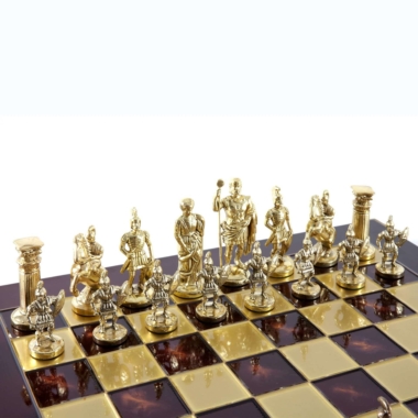 Schachspiel-Set der Griechisch-Römischen Periode aus Bronze und Gold – Bild 5