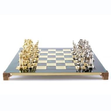 Schachspiel-Set der griechisch-römischen Periode in Silber und Gold – Bild 13