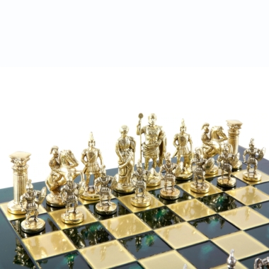 Schachspiel-Set der griechisch-römischen Periode in Silber und Gold – Bild 15