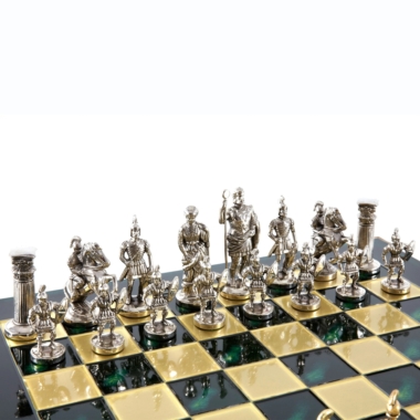 Schachspiel-Set der griechisch-römischen Periode in Silber und Gold – Bild 14