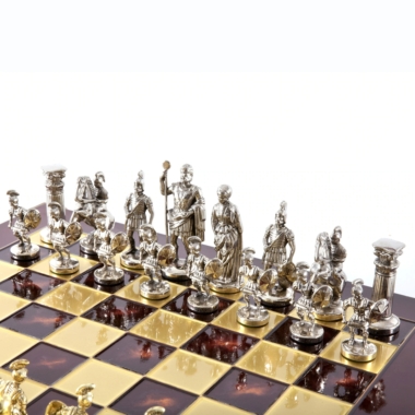 Schachspiel-Set der griechisch-römischen Periode in Silber und Gold – Bild 10