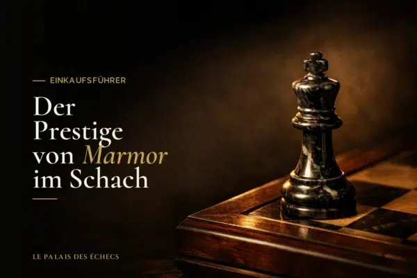 Das Prestige von Marmor im Schach